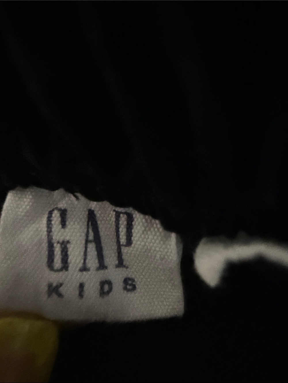 GAP Kids Black Cargo Pants - Picture 2 of 3
